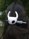 Skull Warrior Hair Pin | Fantasy Hair Stick | Horned Skull Hair Accessory | 3D Printed Hair Pin