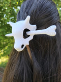 Retro Skull Hair Pin - Slide Fashion Accessory Gaming