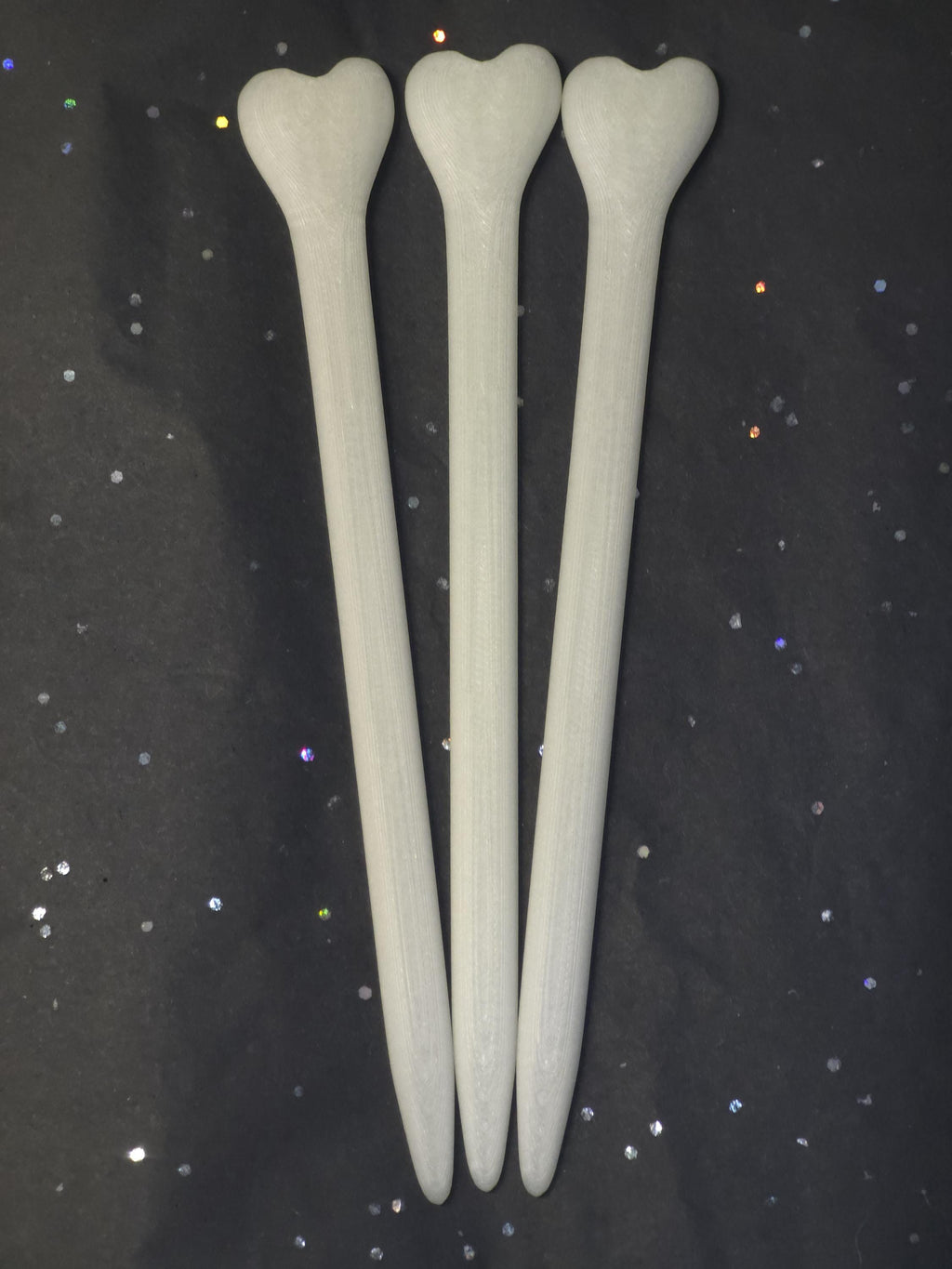 Refill Bones Pack of 4– Fits Cubone, Raven, Dragon, Cat & Bat Skull Hair Pins